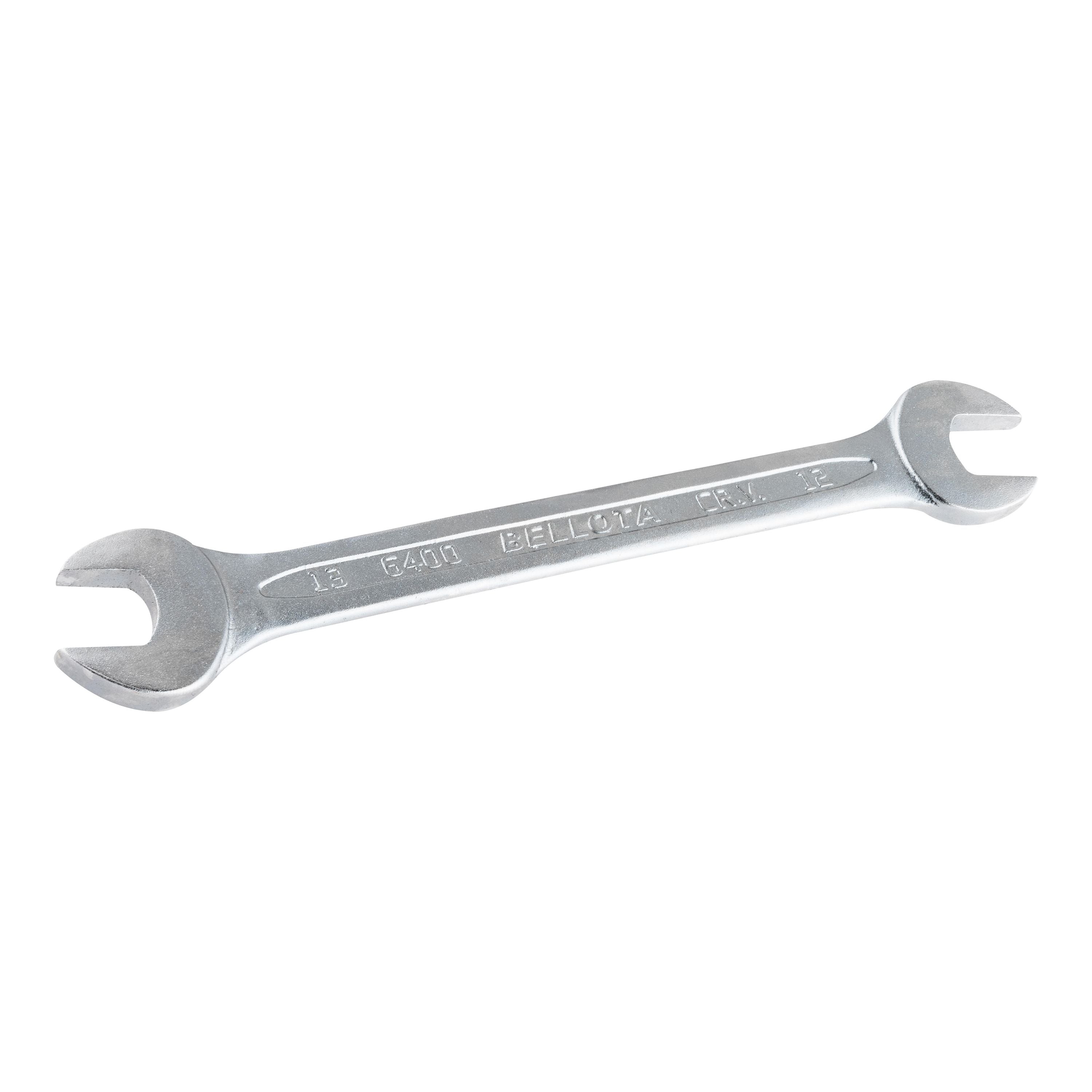 Bellota Double Open-End Wrench 12 × 13 mm – Chrome Vanadium