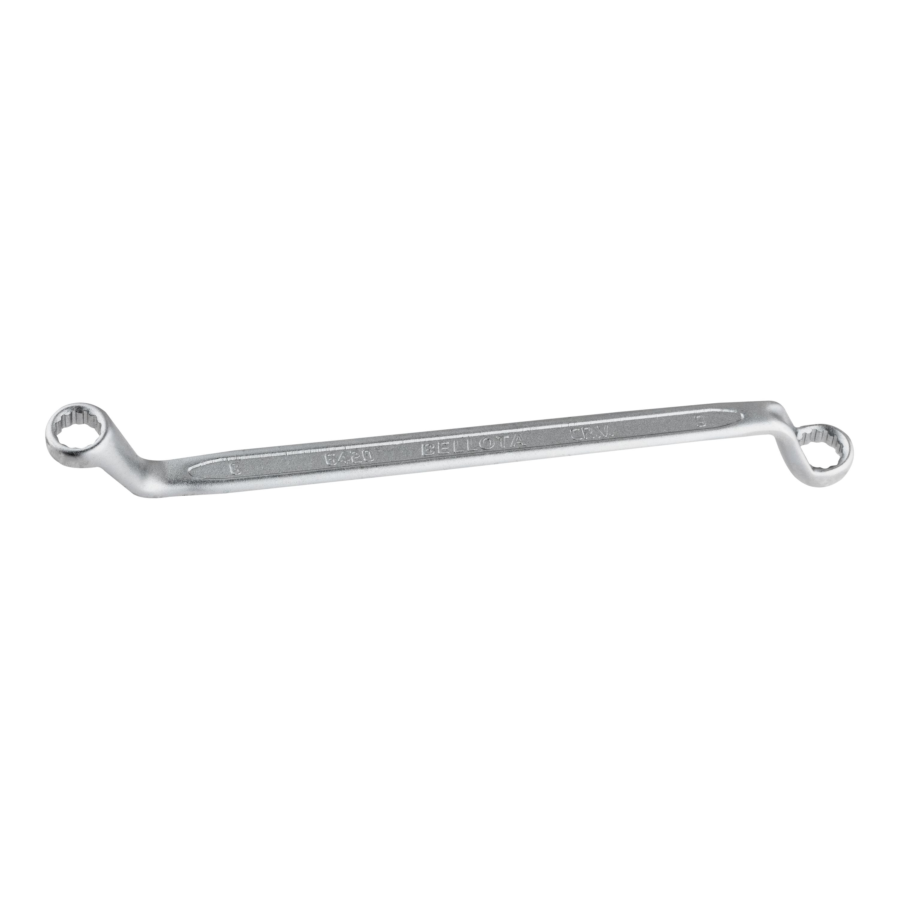 Bellota 8x9 mm Bent Combination Wrench – Premium Chrome Tool