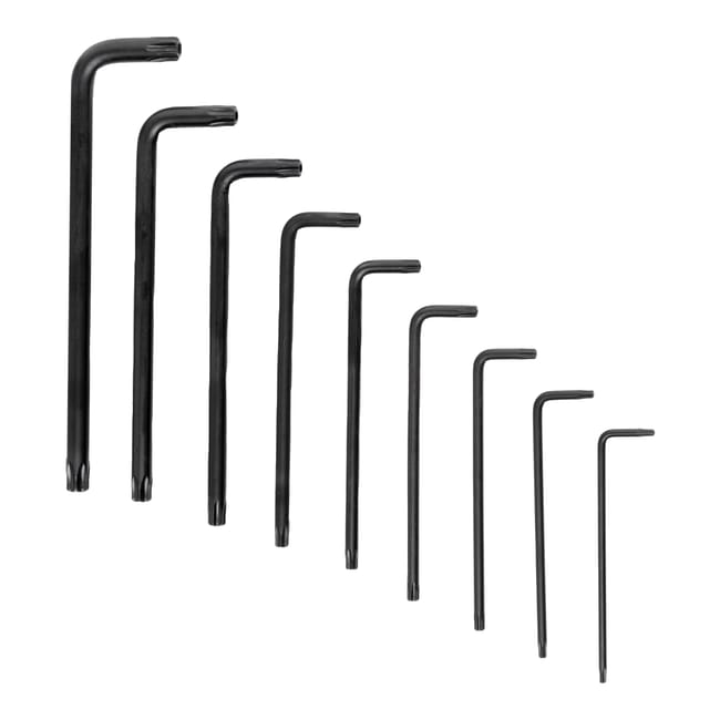 IRIMO 9-Piece Torx Key Set TR10-TR50 – Chrome Vanadium