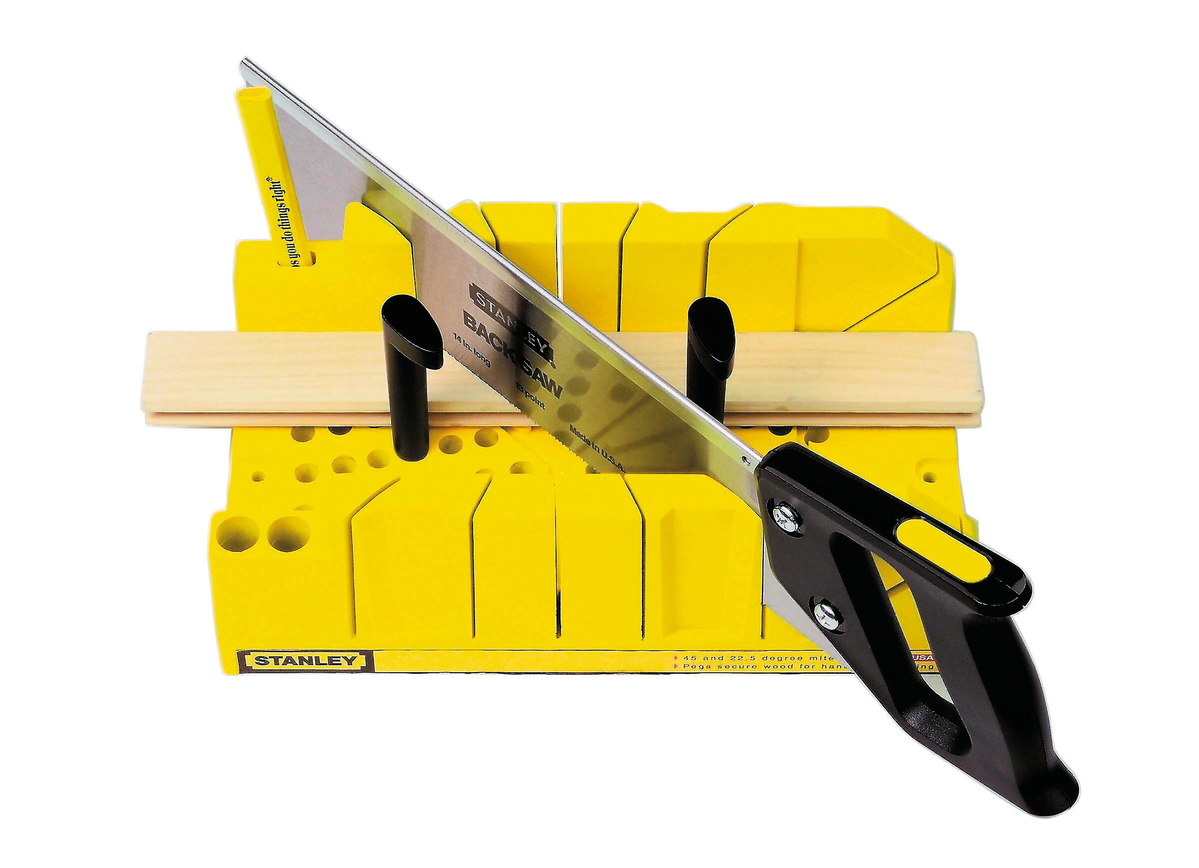 Stanley Miter Saw Guide with Handsaw 350 mm