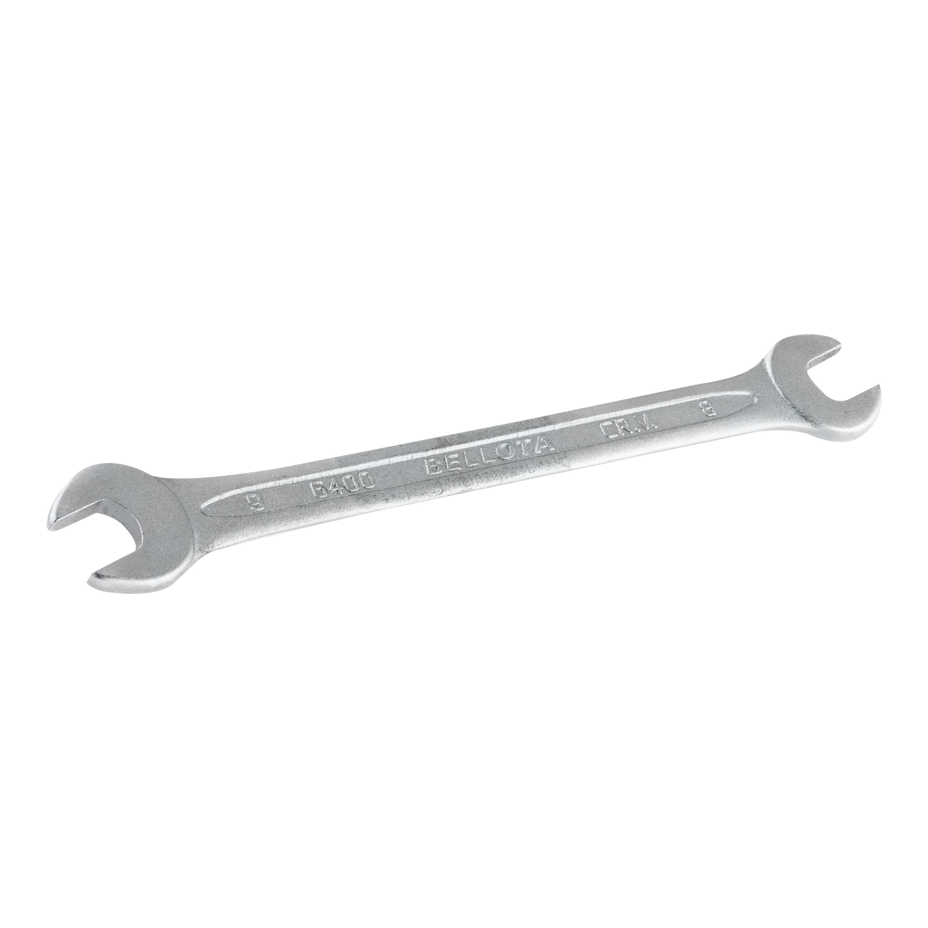 Bellota Double Open-End Wrench 8 × 9 mm – Chrome Vanadium