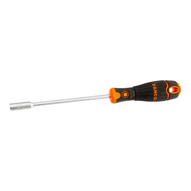 Bahco Hex Nut Driver Screwdriver – 7 × 150 mm, Hollow