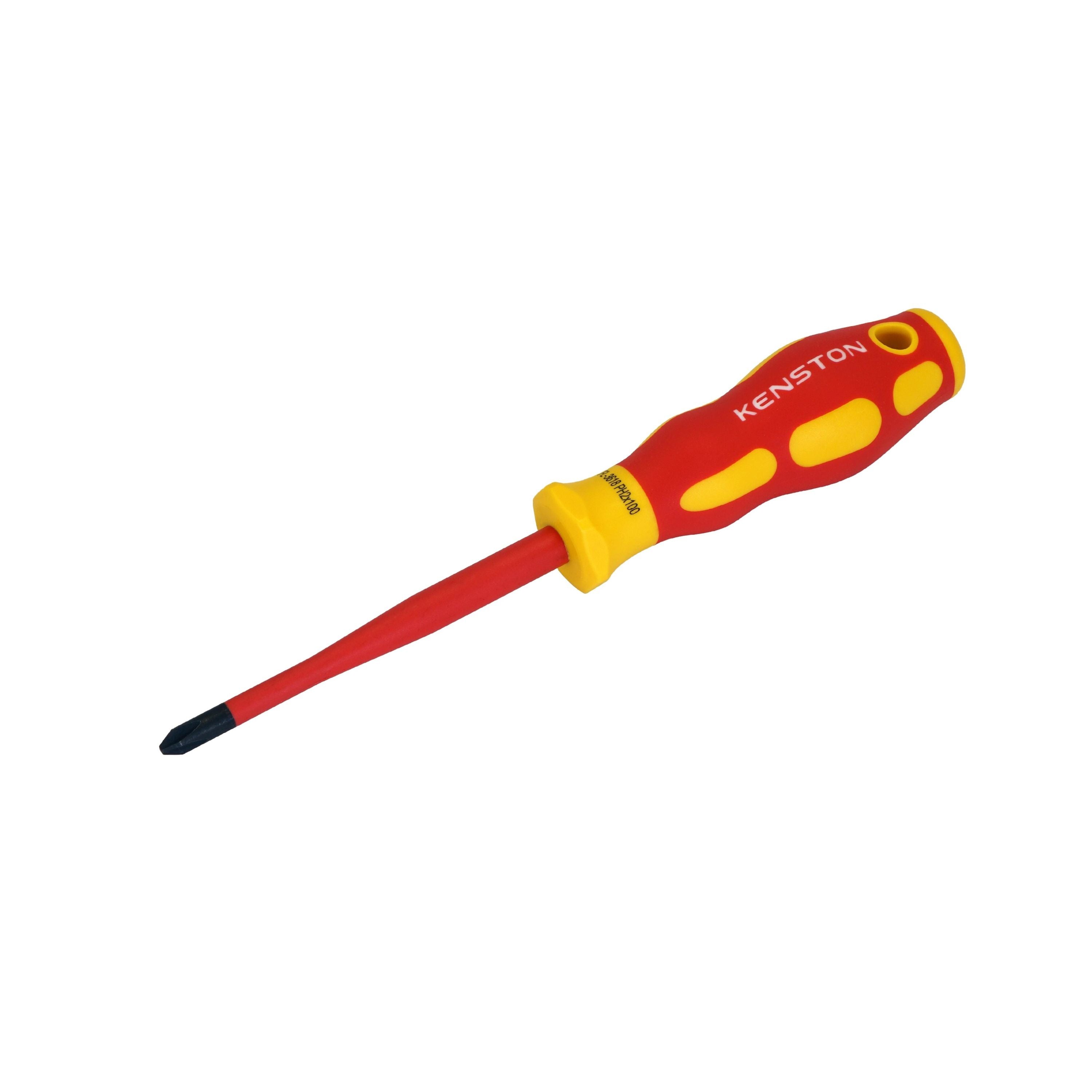 Kenston Insulated VDE Screwdriver – PH2 × 100 mm, 1000V