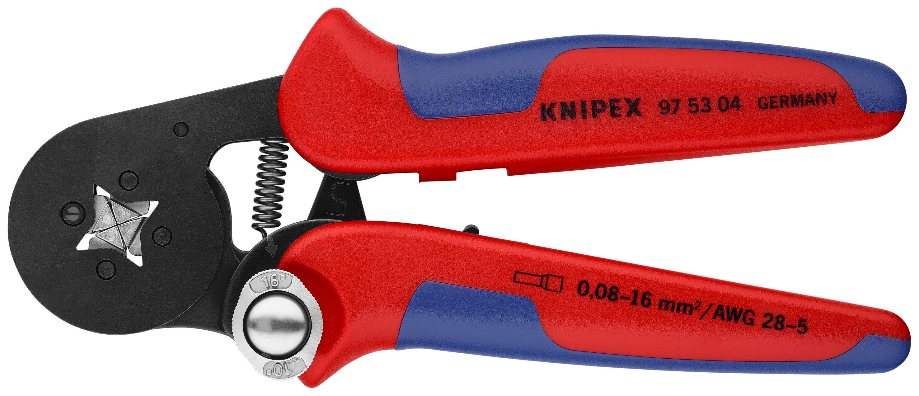 Self-Adjusting Crimping Pliers Knipex 180 mm