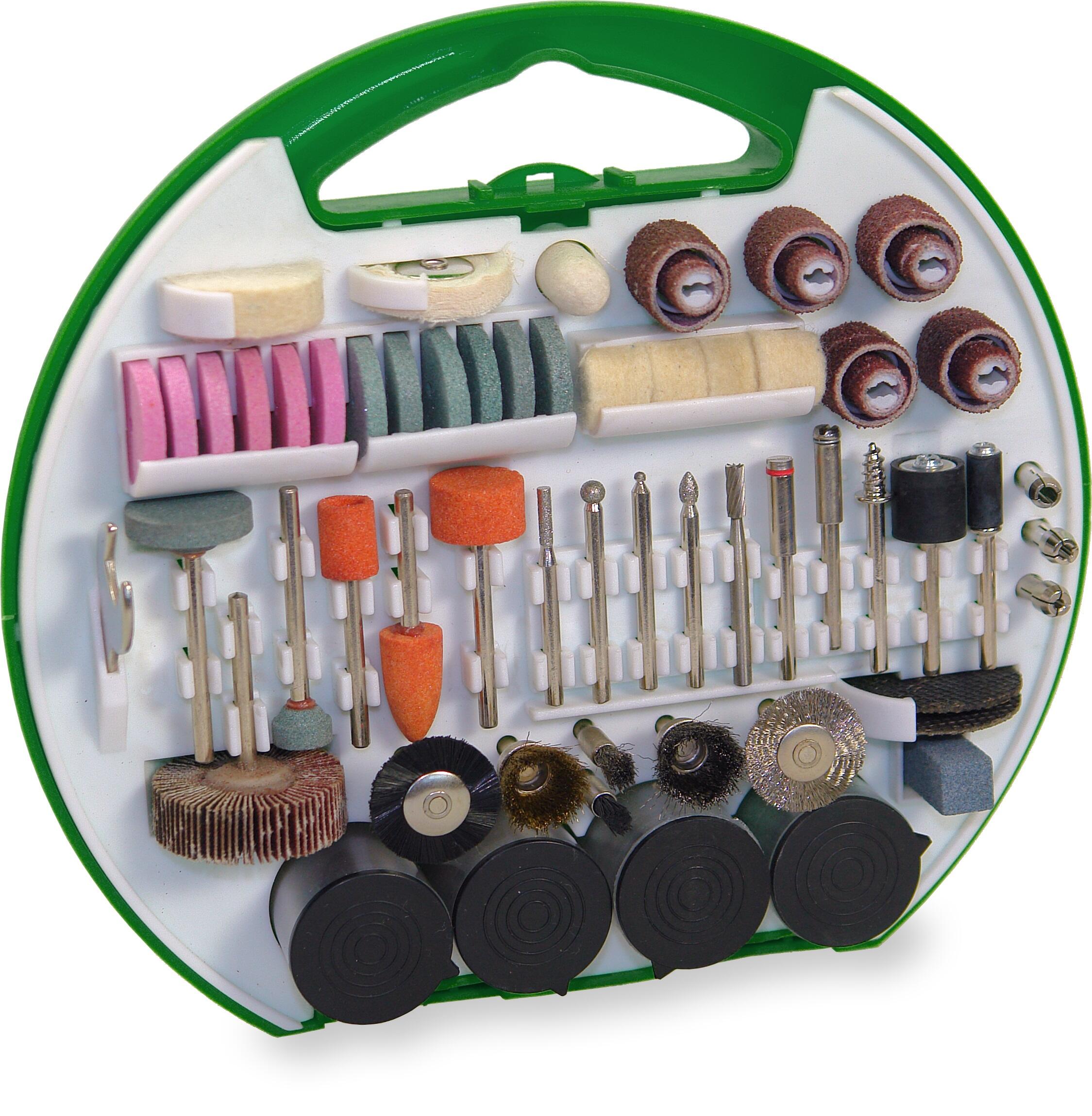 180-Piece Accessory Set for Mini Rotary Tool - Multi-Purpose Kit