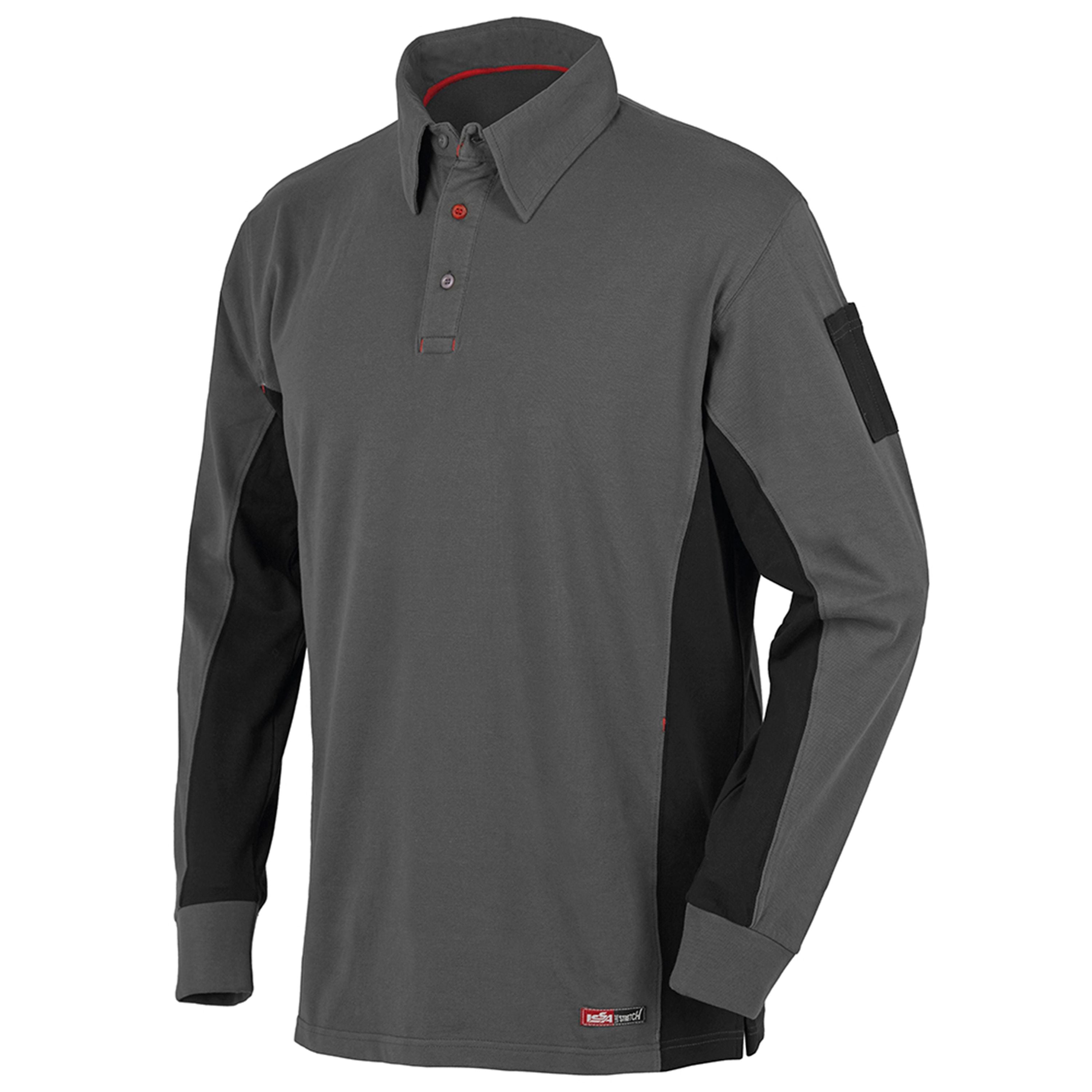 Long Sleeve Cotton Polo Shirt Soft