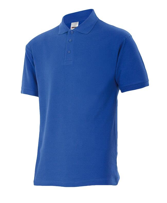 VELILLA MEDIUM BLUE SHORT SLEEVE POLO SHIRT