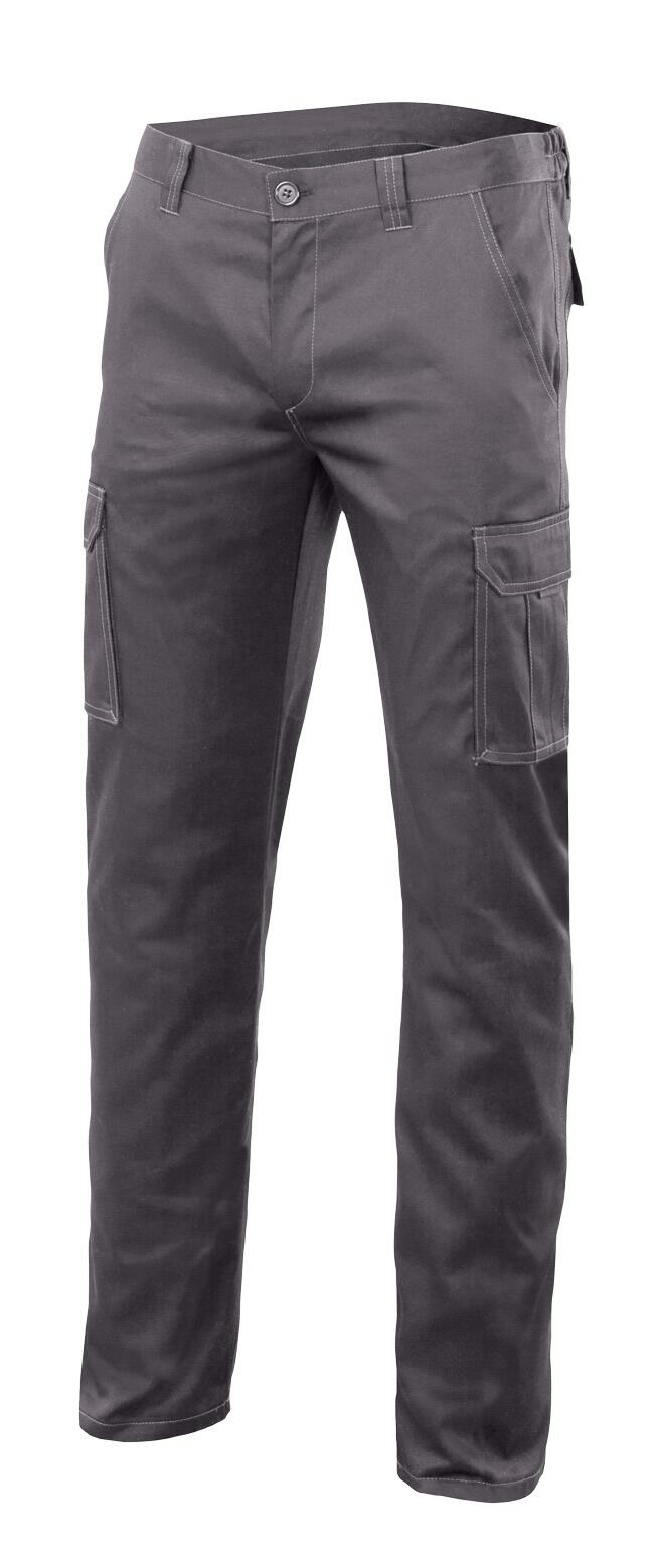 Work Trousers Multi-Pocket Elastic