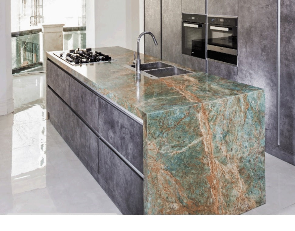 Turquesa Persa Quartzite Polished Slab