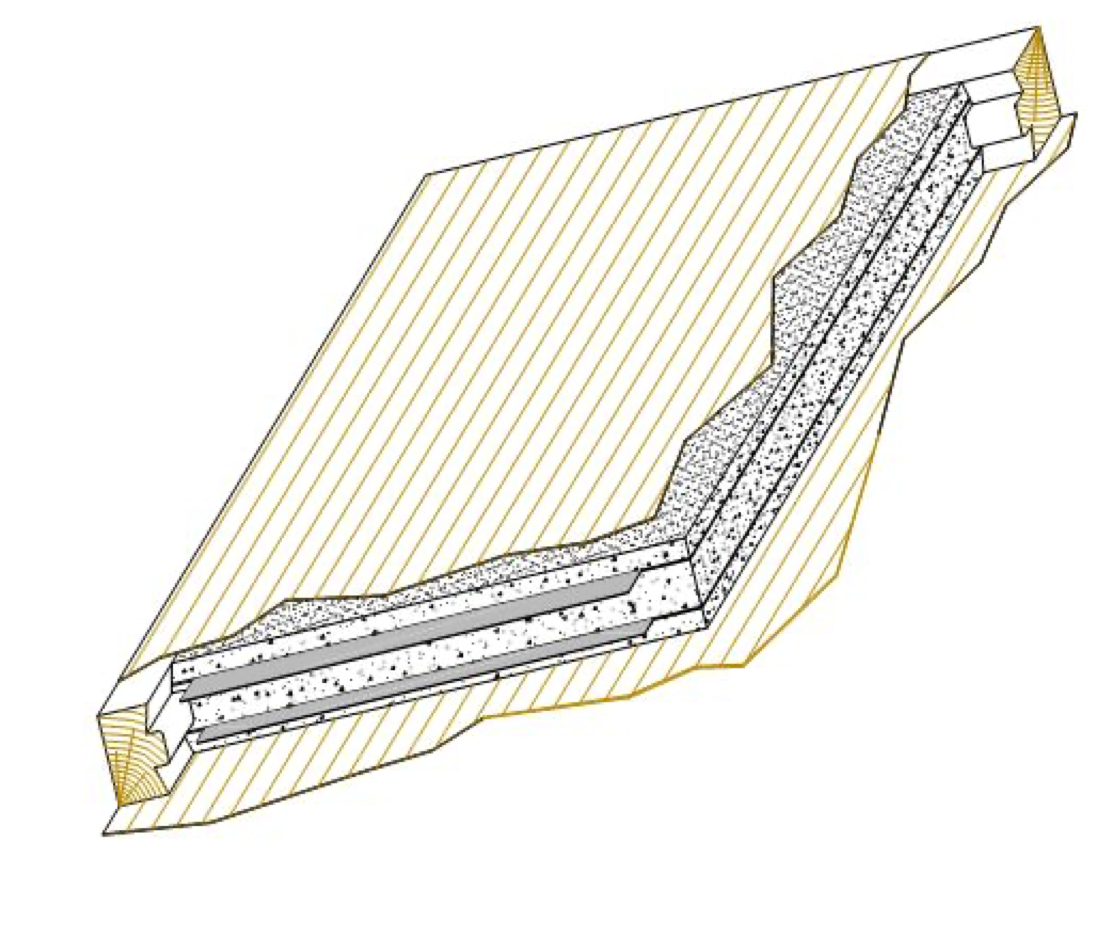 Veiligheidsdeur blindada – Sapelly/Wit – 80×205cm – rechts openend