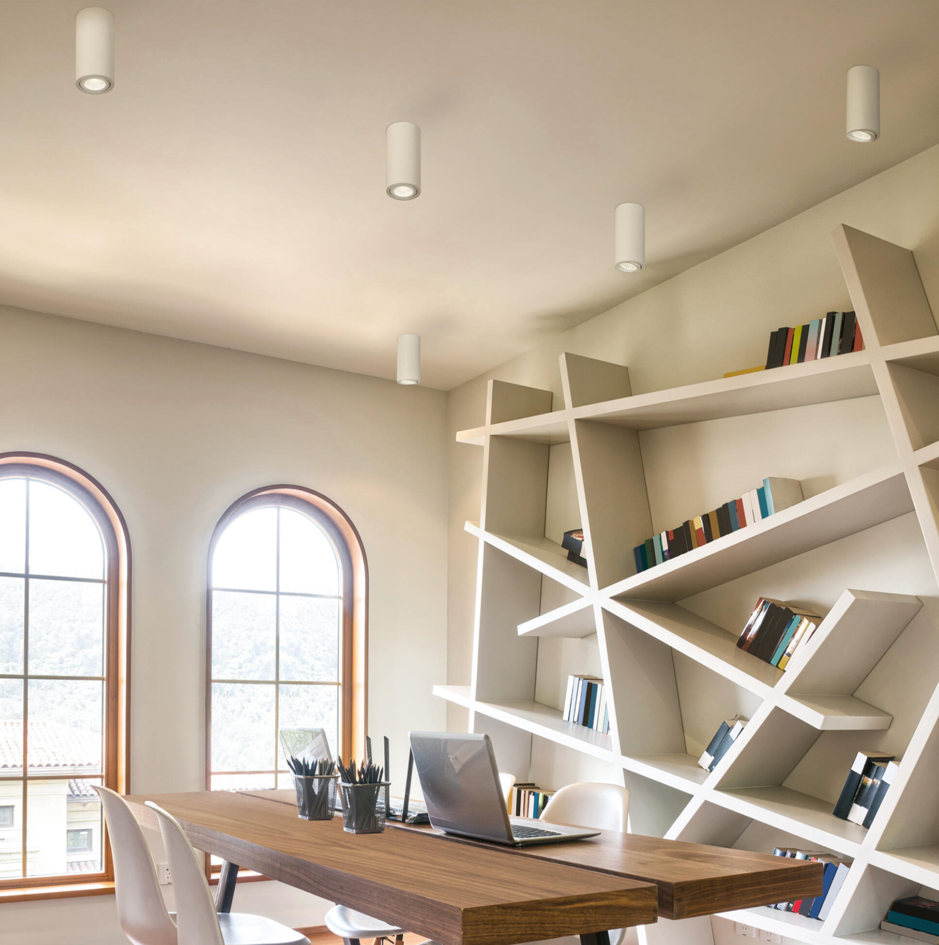 Surface-mounted ceiling light, round – MIX White – Ø 8 cm – ARO DE SUPERFICIE CIRCULAR MIX BCO