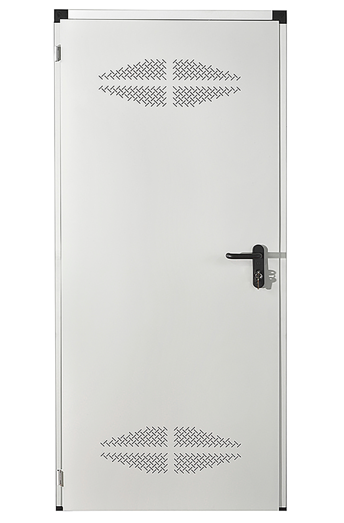 Multi-purpose door with grille – metal – 89 cm – reversible