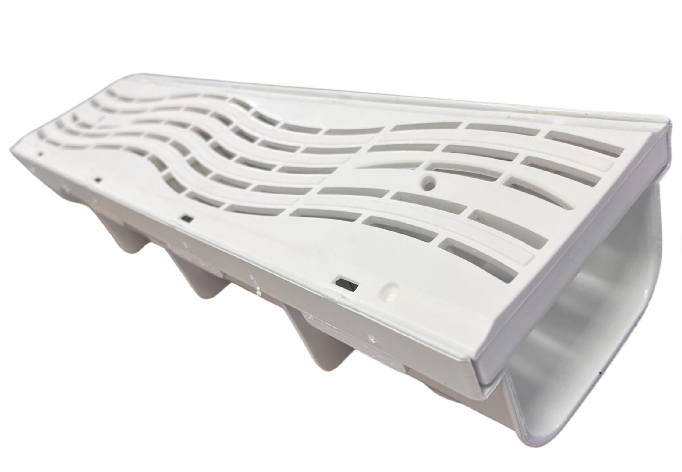 Flat pool gutter 500×130 mm – White – $6.45/piece