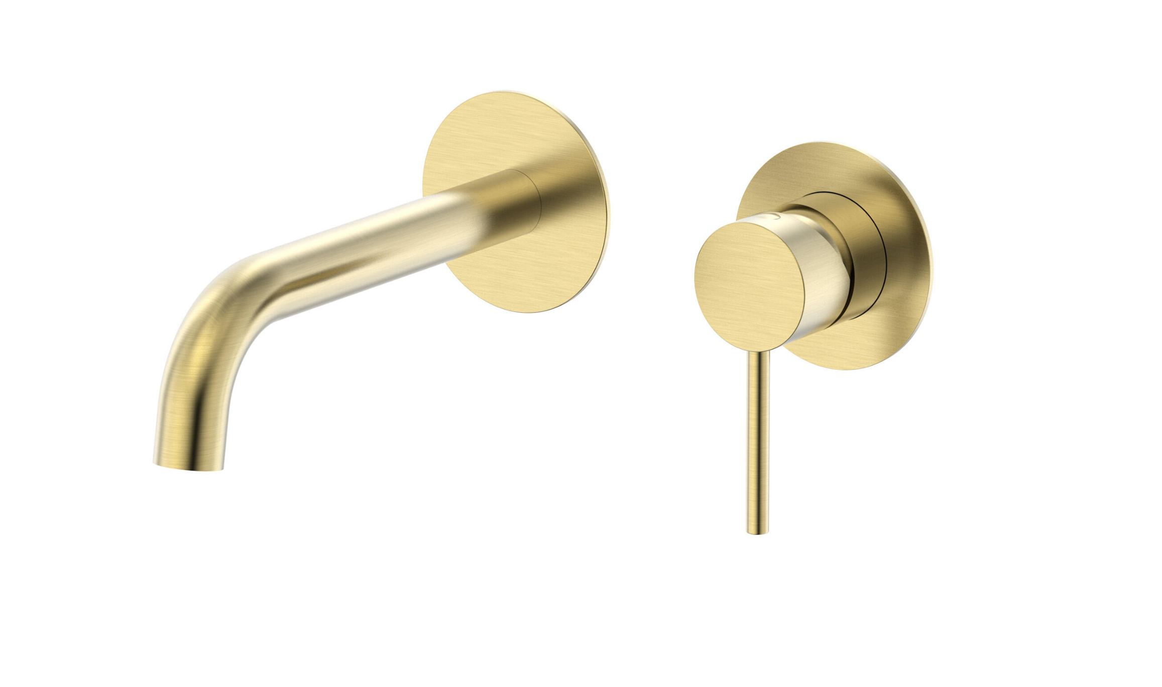 IRIS washbasin faucet – concealed – brushed gold