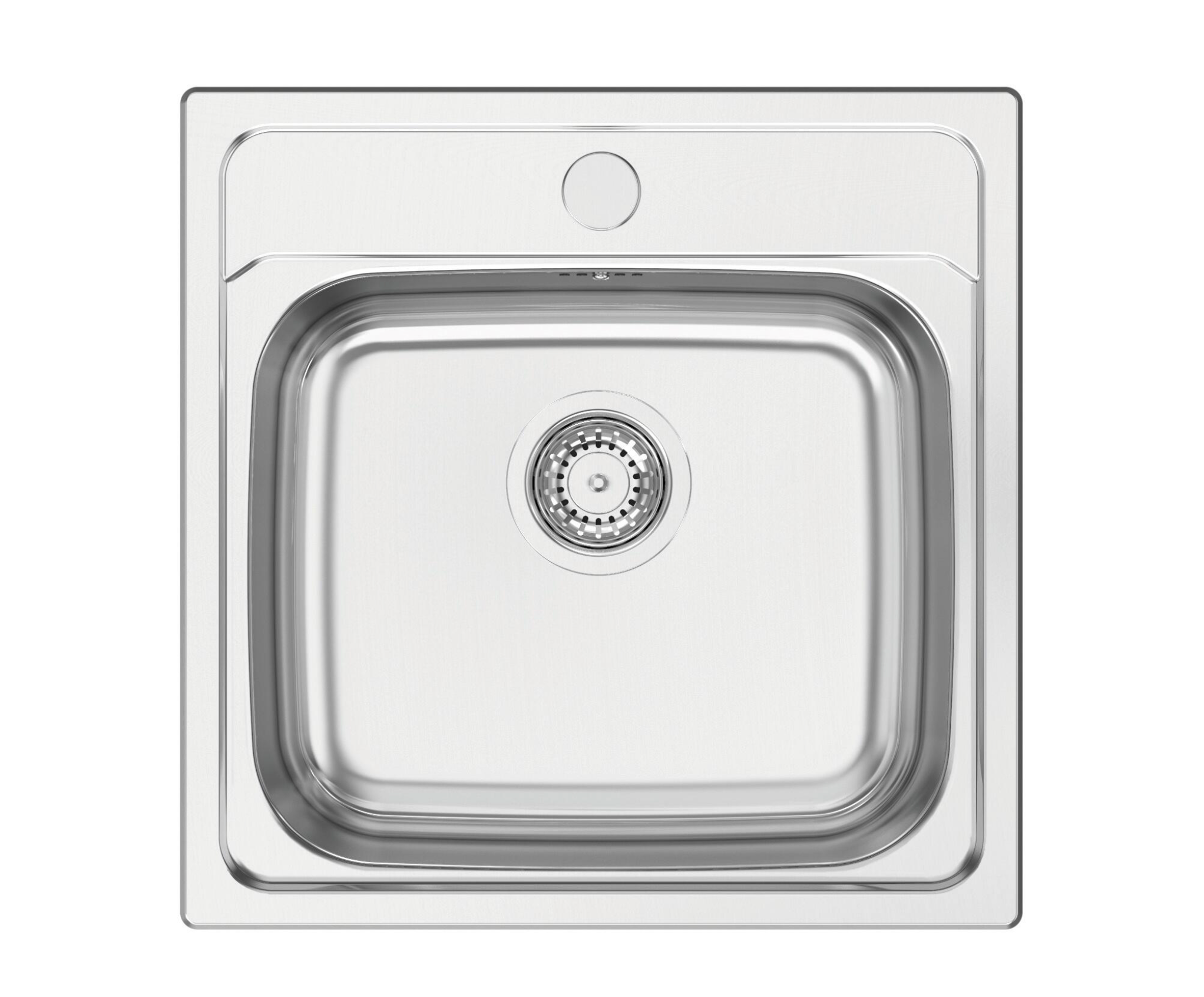 Single-bowl sink RODI – 48 × 48 × 16 cm