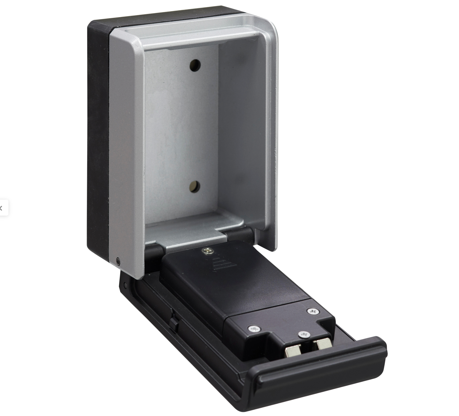 KEEPER‑E electronic key safe – Silver (Plata) – 38 × 12 × 8 cm