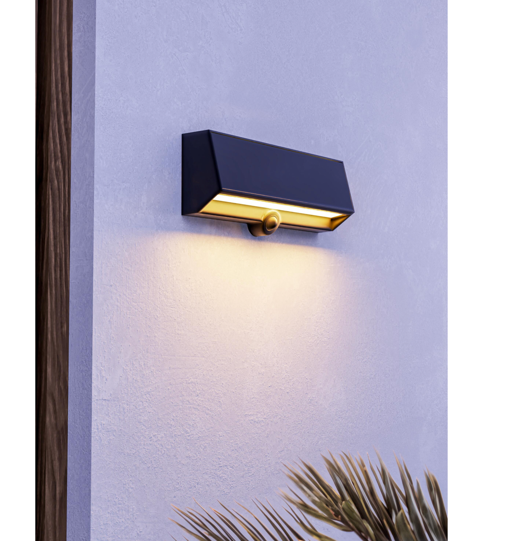 Solar-LED-Wandleuchte GROVE – 6,3 W – 18 × 10 × 4 cm