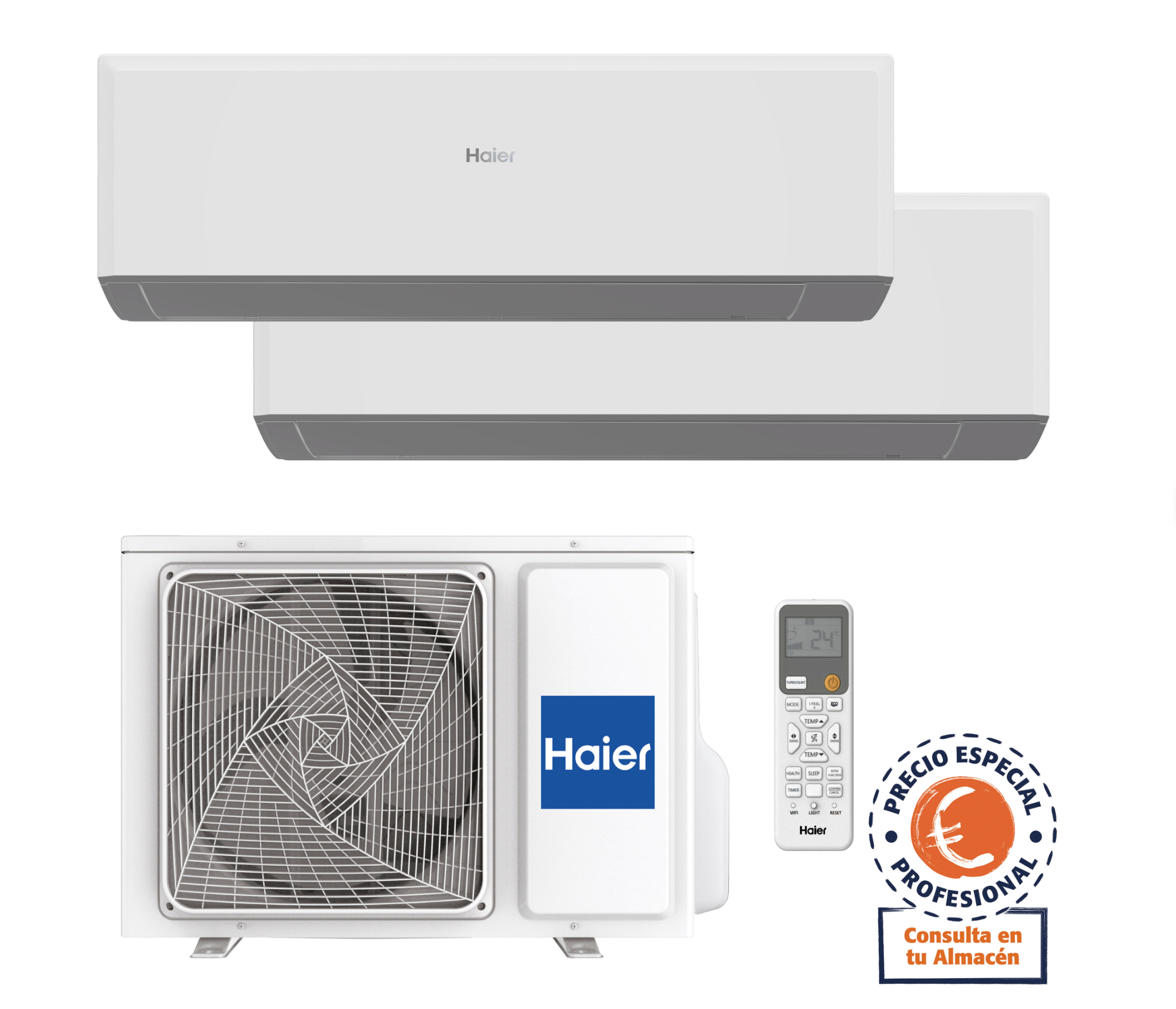 HAIER GEOS R+ WiFi multi-split air conditioning system  Total height