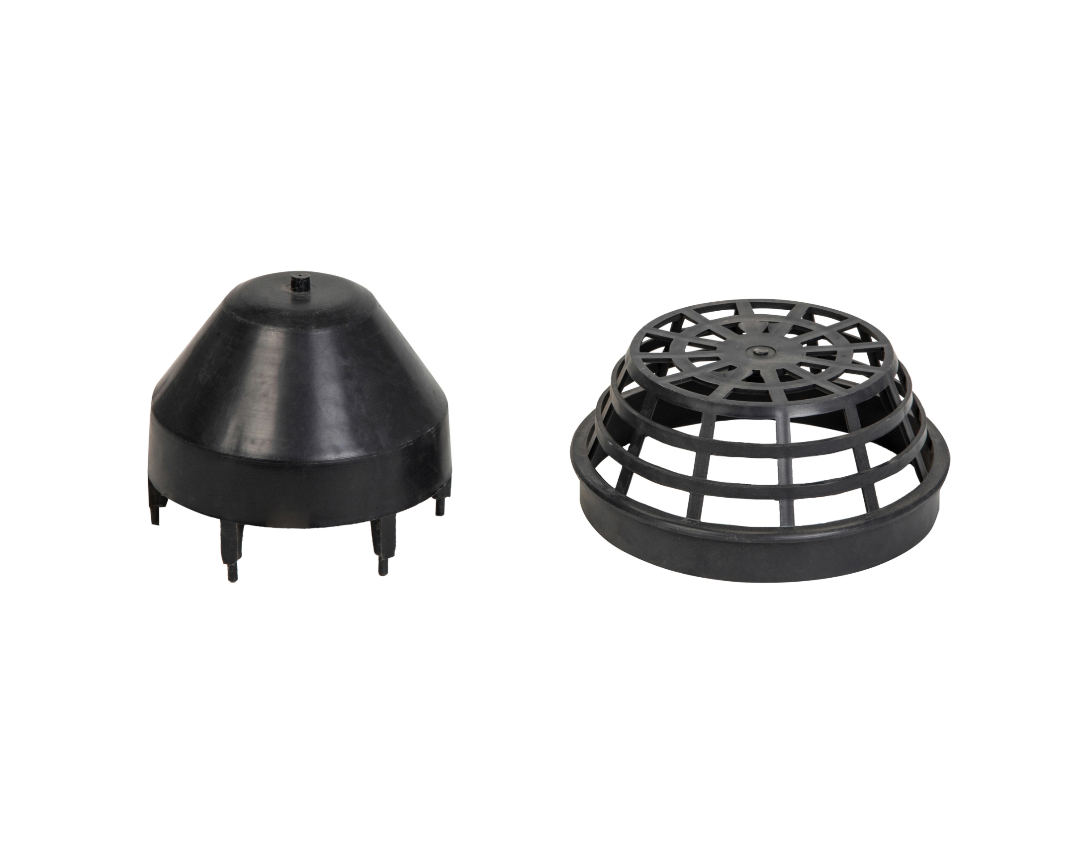 EPDM cover collar with vertical drain – Ø 110 mm – EPDM siphon collar