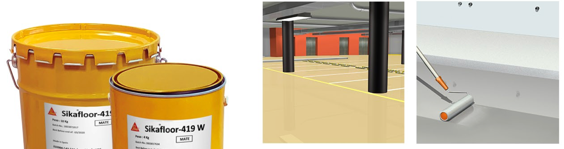 Decklack für Bodenbeschichtungen 419 W – 4 kg - 31,50 € / kg