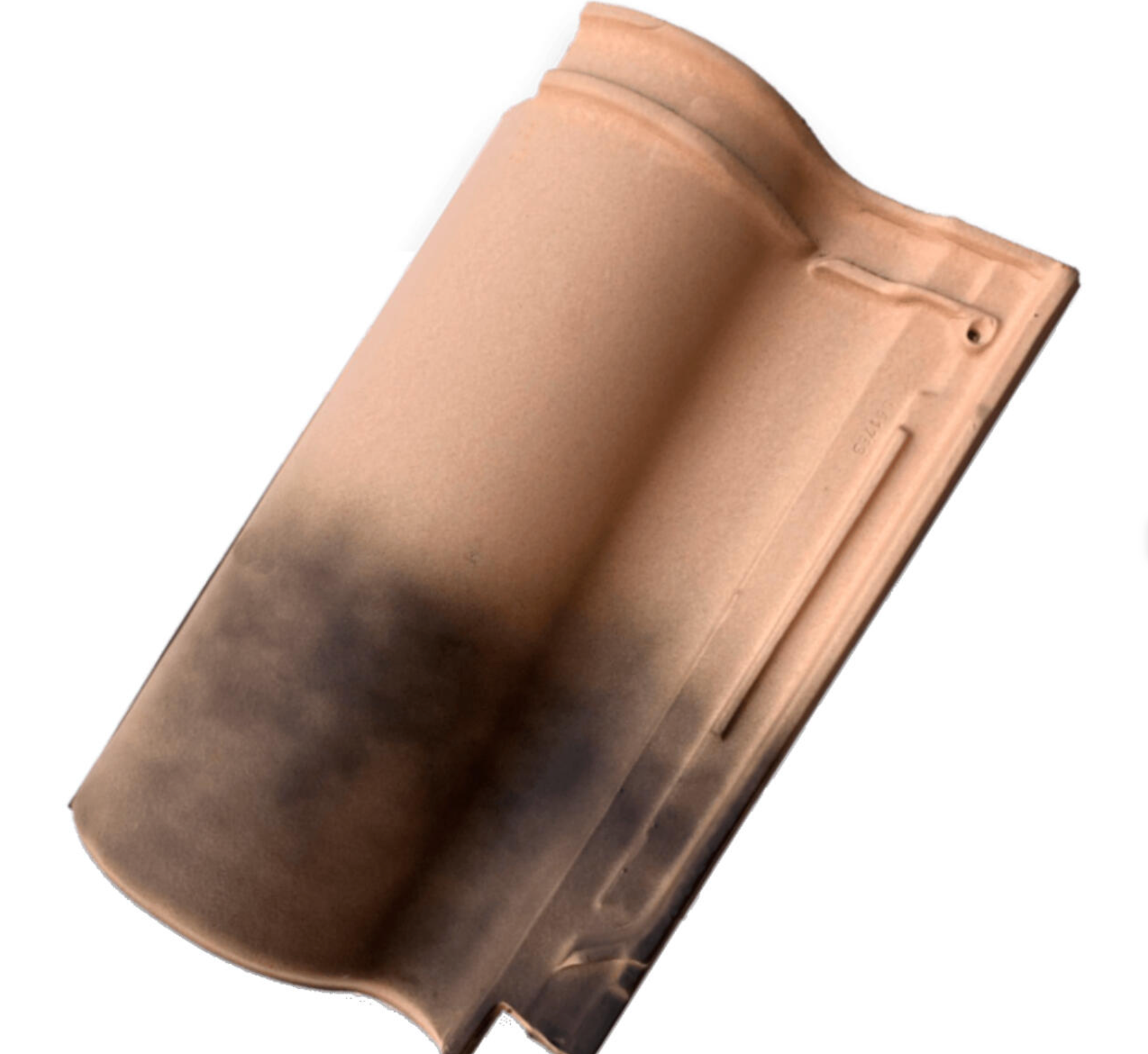 Teja Cerámica Mixta – 47×28,6cm, PajaFlameado