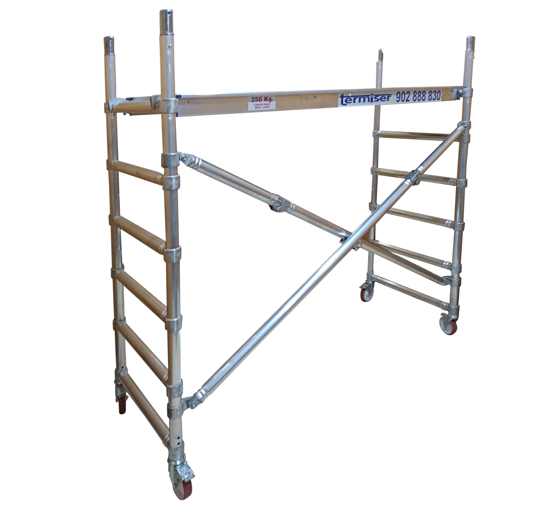 Aluminium-Klapplandengerüst Aluspeed – 191 × 74 × 160 cm