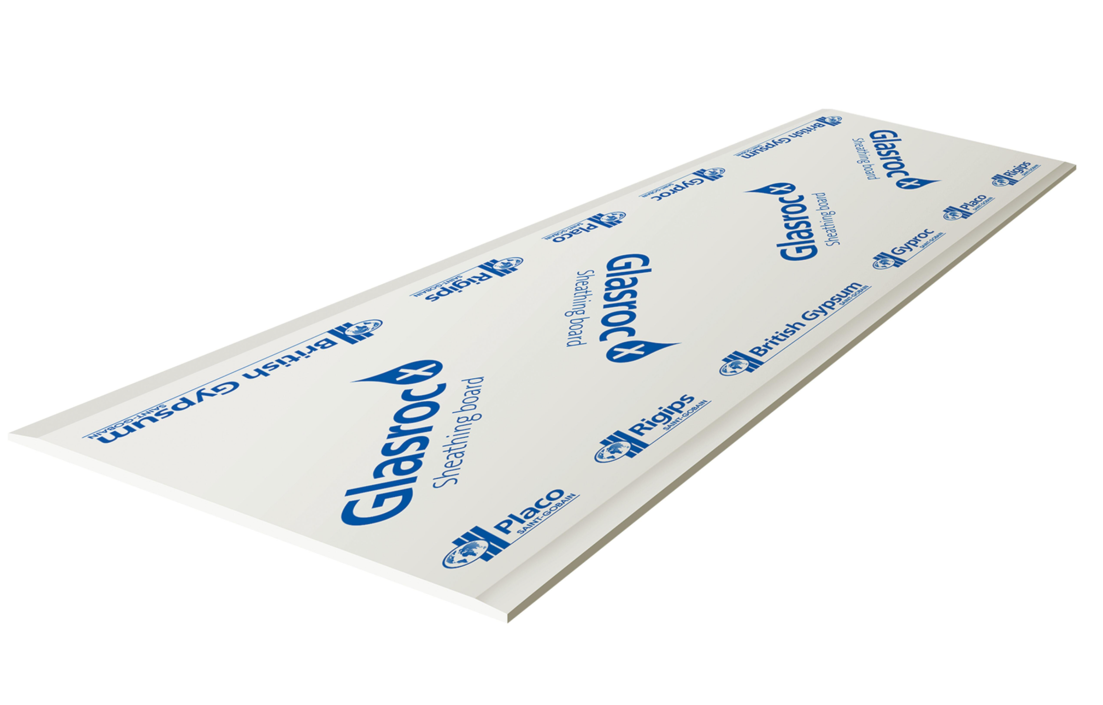 Gipskartonplatte Glasroc X – 2 000 × 1 200 × 13 mm – 20,40 €/m²