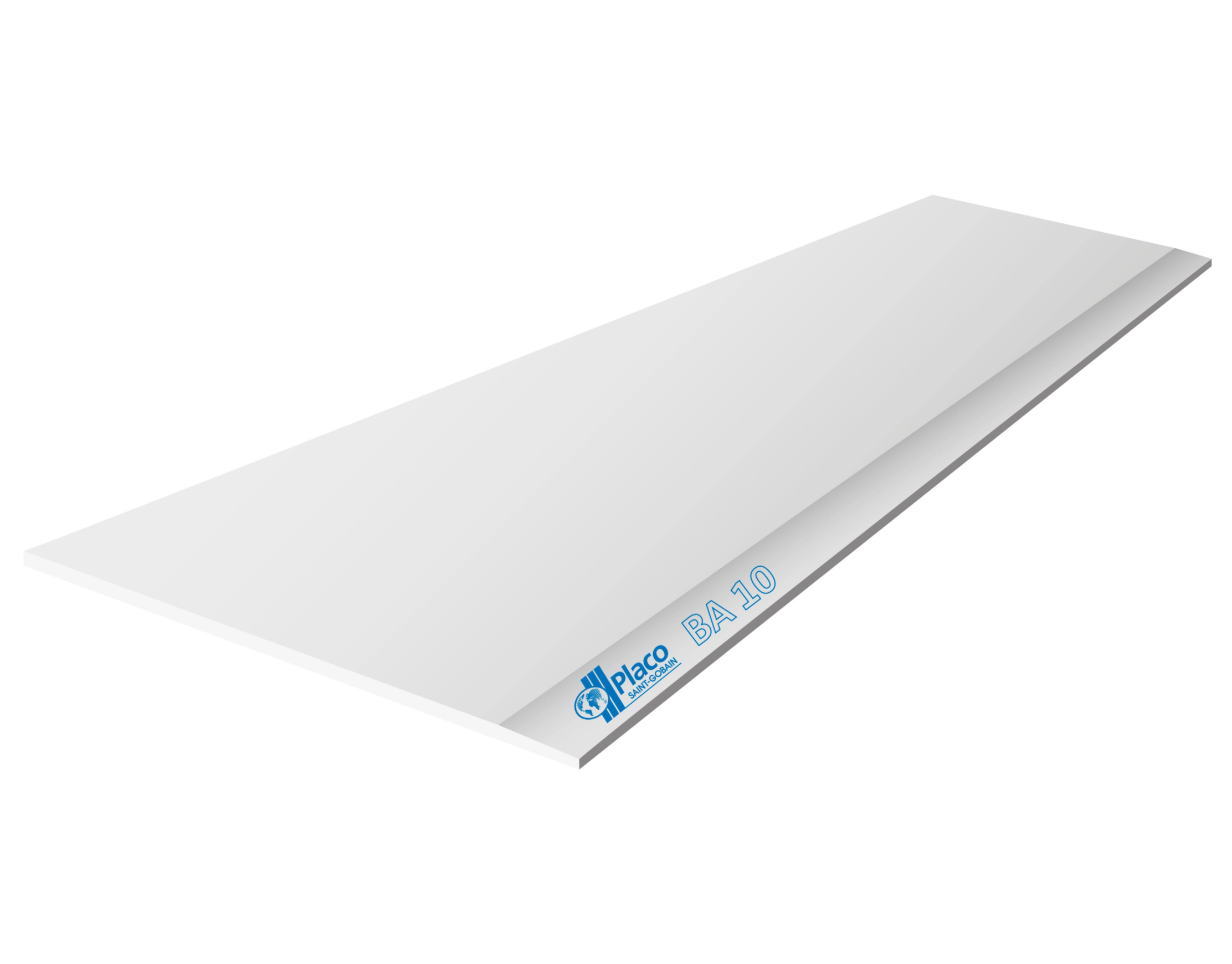 Gipskartonplatte BA – 2 500 × 1 200 × 10 mm – 2,91€/m²