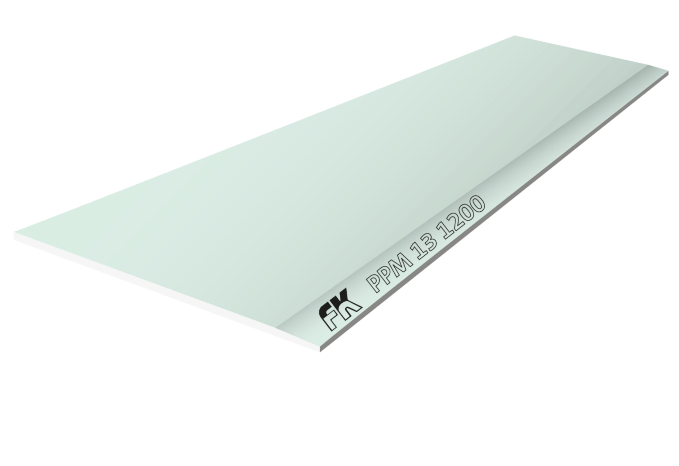 Gipskartonplatte FK PPM – 2 600 × 1 200 × 13 mm – 3,95 €/m²