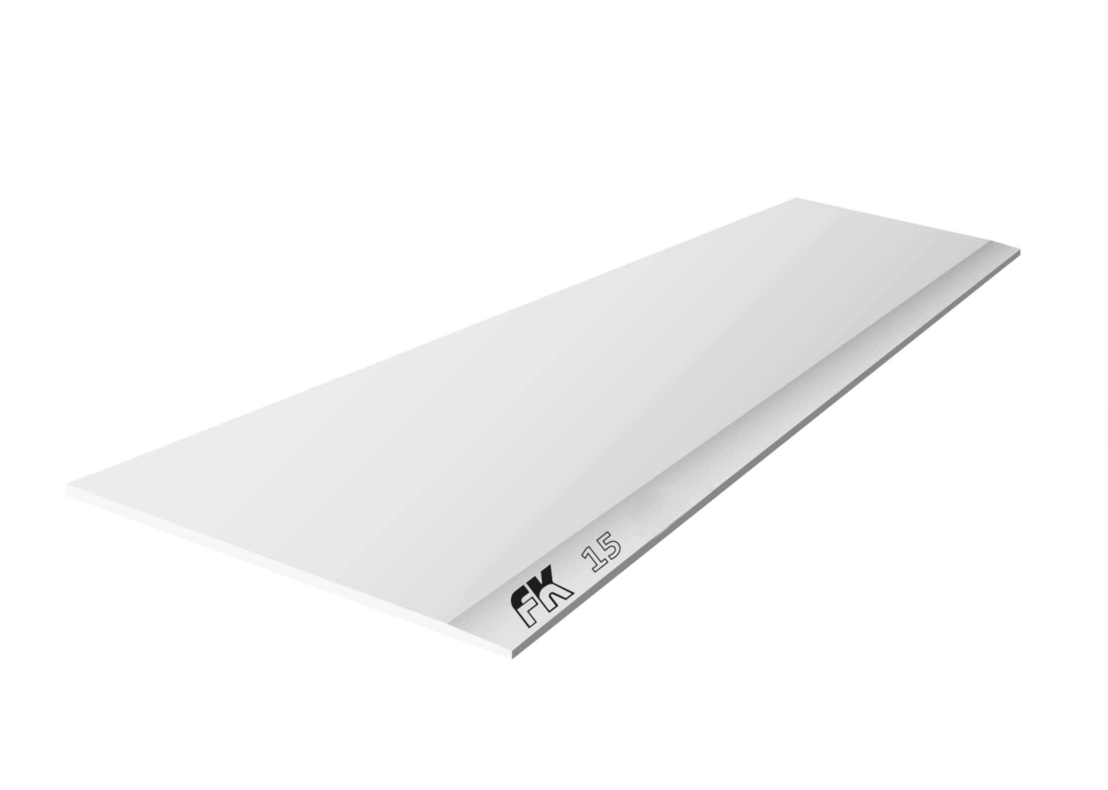 Gipskartonplatte FK – 2 600 × 1 200 × 15 mm – 3,41€/m²