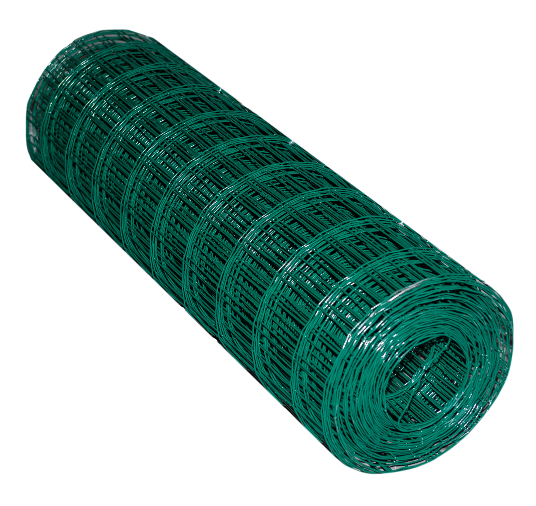 Welded wire mesh, green – 1.5 × 25 m- 2,12€ /m