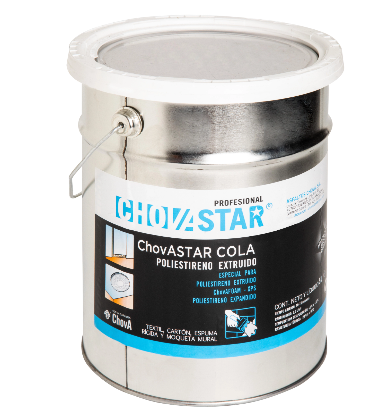 Chovastar contact adhesive – for EPS/XPS – 5 L –