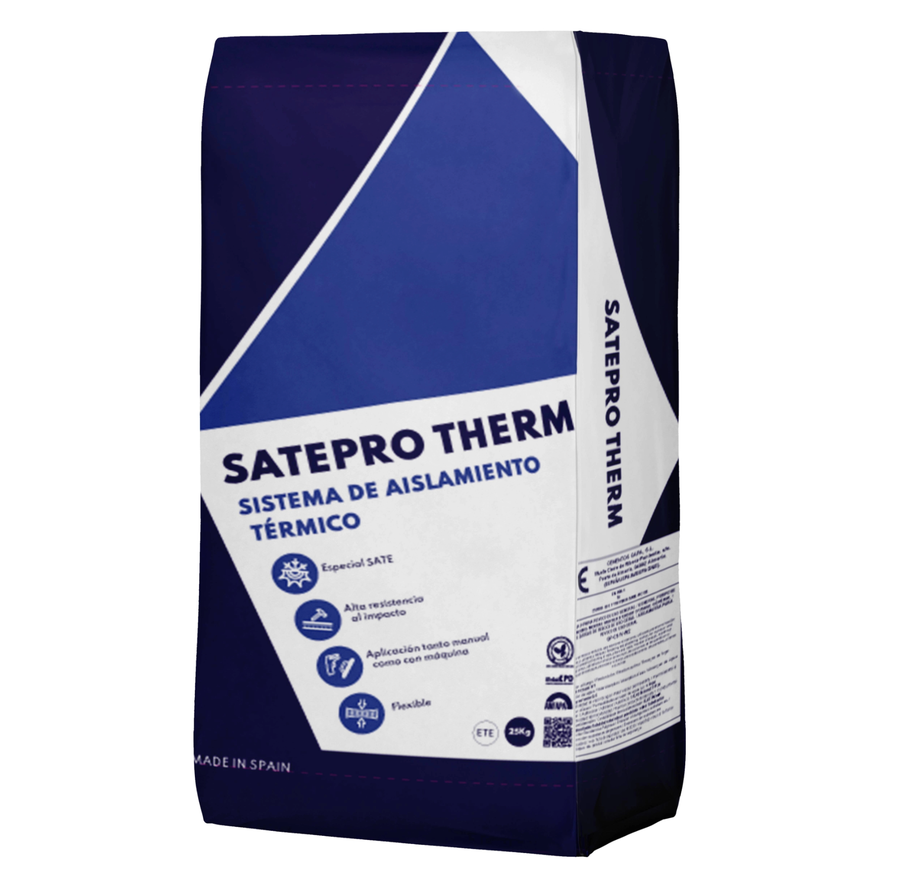 Adhesive and leveling mortar SATEPRO THERM – 25 kg (gray)