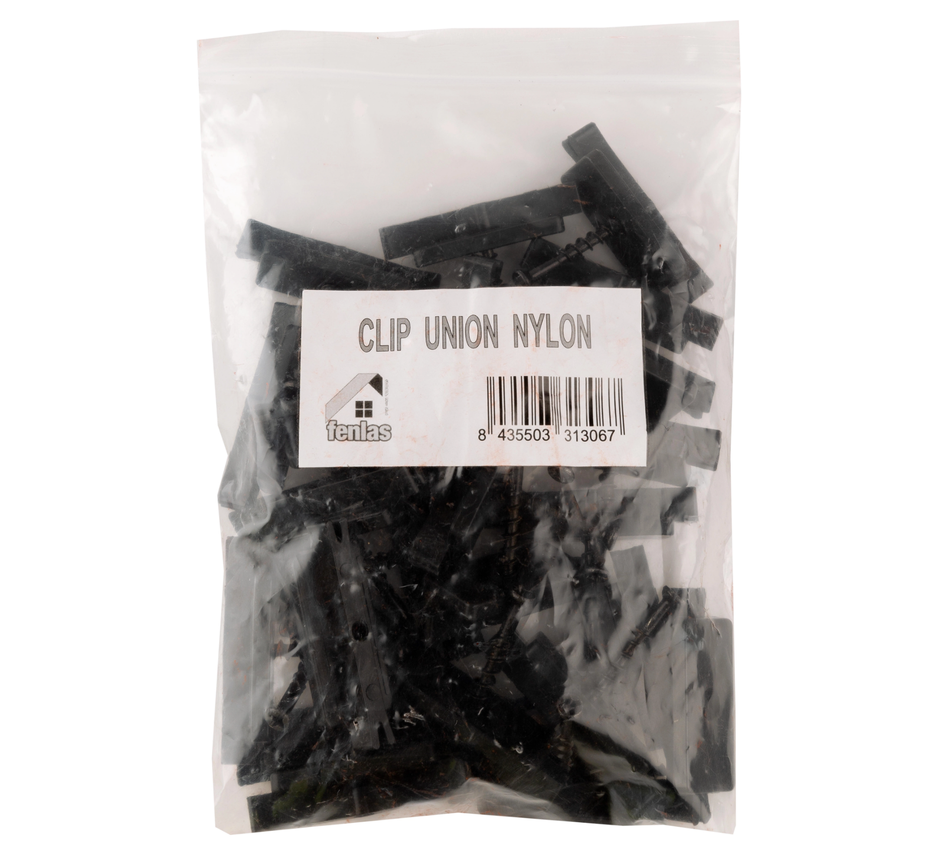 WPC verbindingsclip met schroef – 25 stuks nylon - 0,20€ per stuk