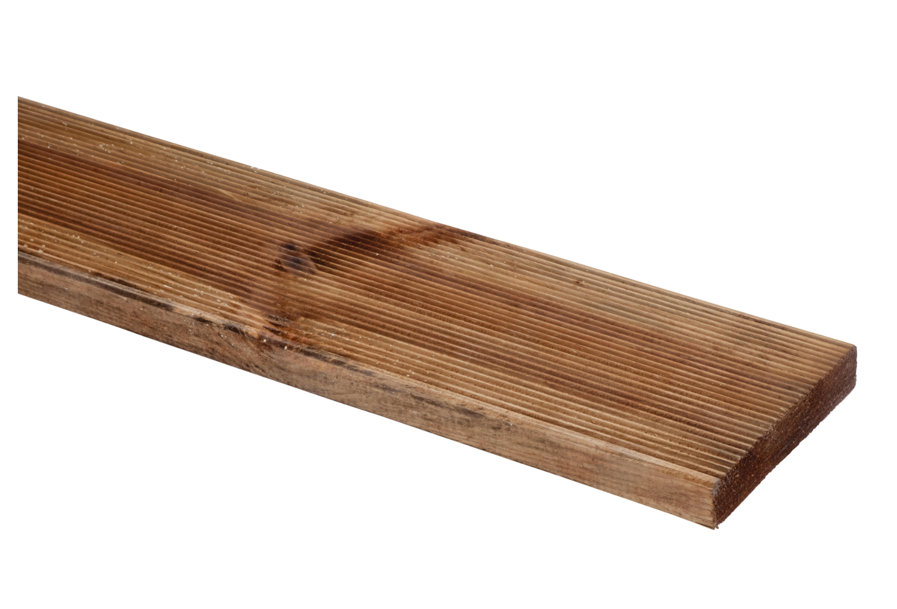 Massive Kiefernbrettboden-Diele mit Autoklavenbehandlung – 27 × 14,5 × 300 cm -  (27,77€ m²)