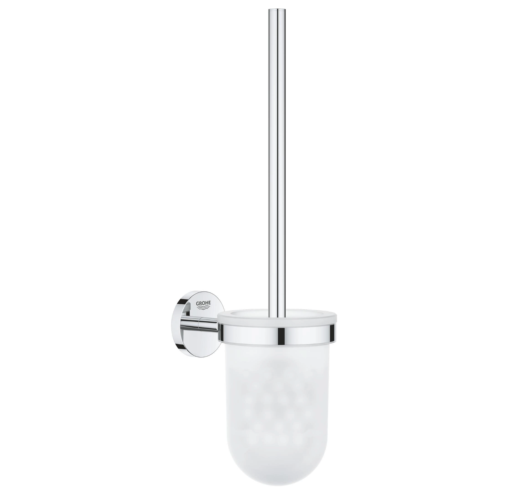 Wall-mounted toilet brush holder “Cosmopolitan” – chrome