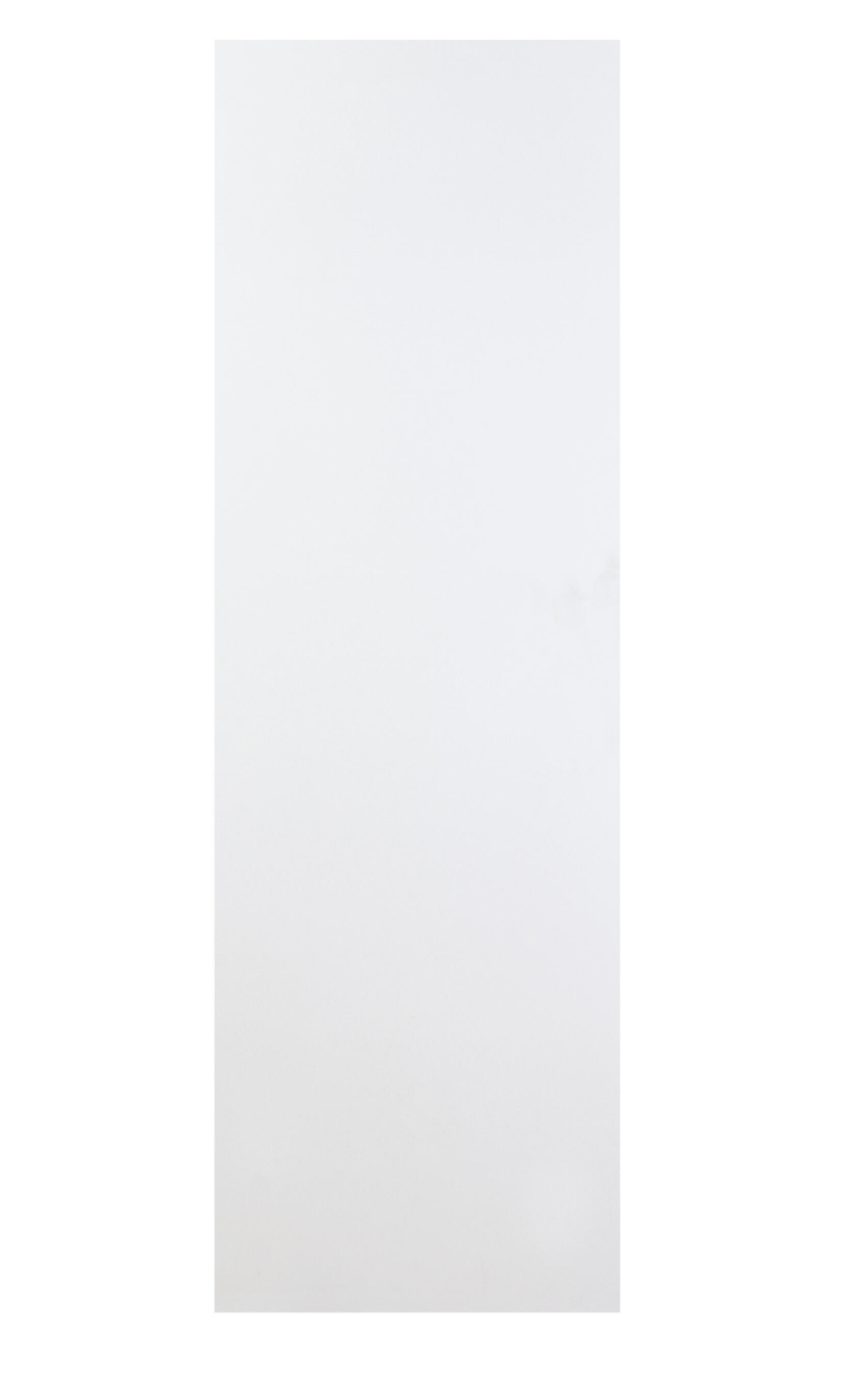 Door leaf melamine white – 82.5 cm × 203 cm (hollow, MDF core)