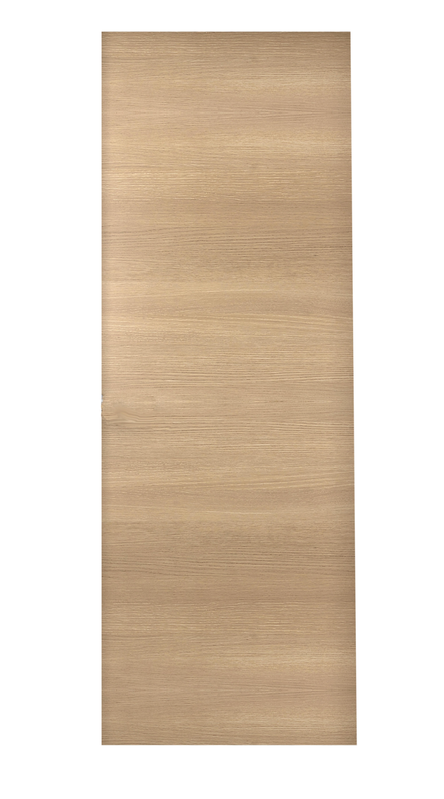Door leaf Esbjerg melamine oak finish – 82.5 cm MDF, PEFC certified