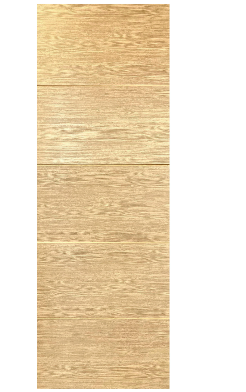 Door leaf melamine “Roble” oak – VT5, 82.5 cm × 203 cm