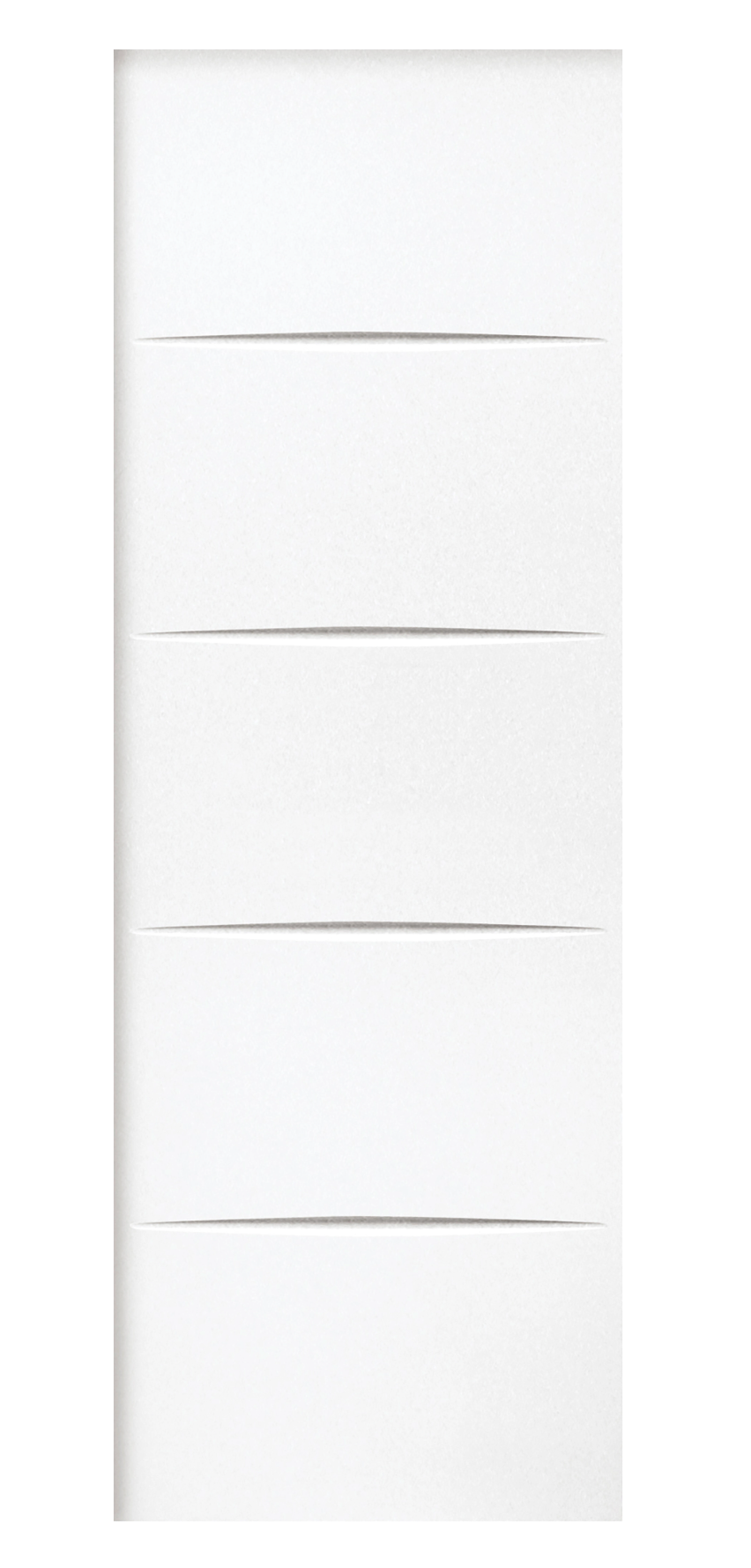 Türblatt weiß lackiert – 82,5 cm