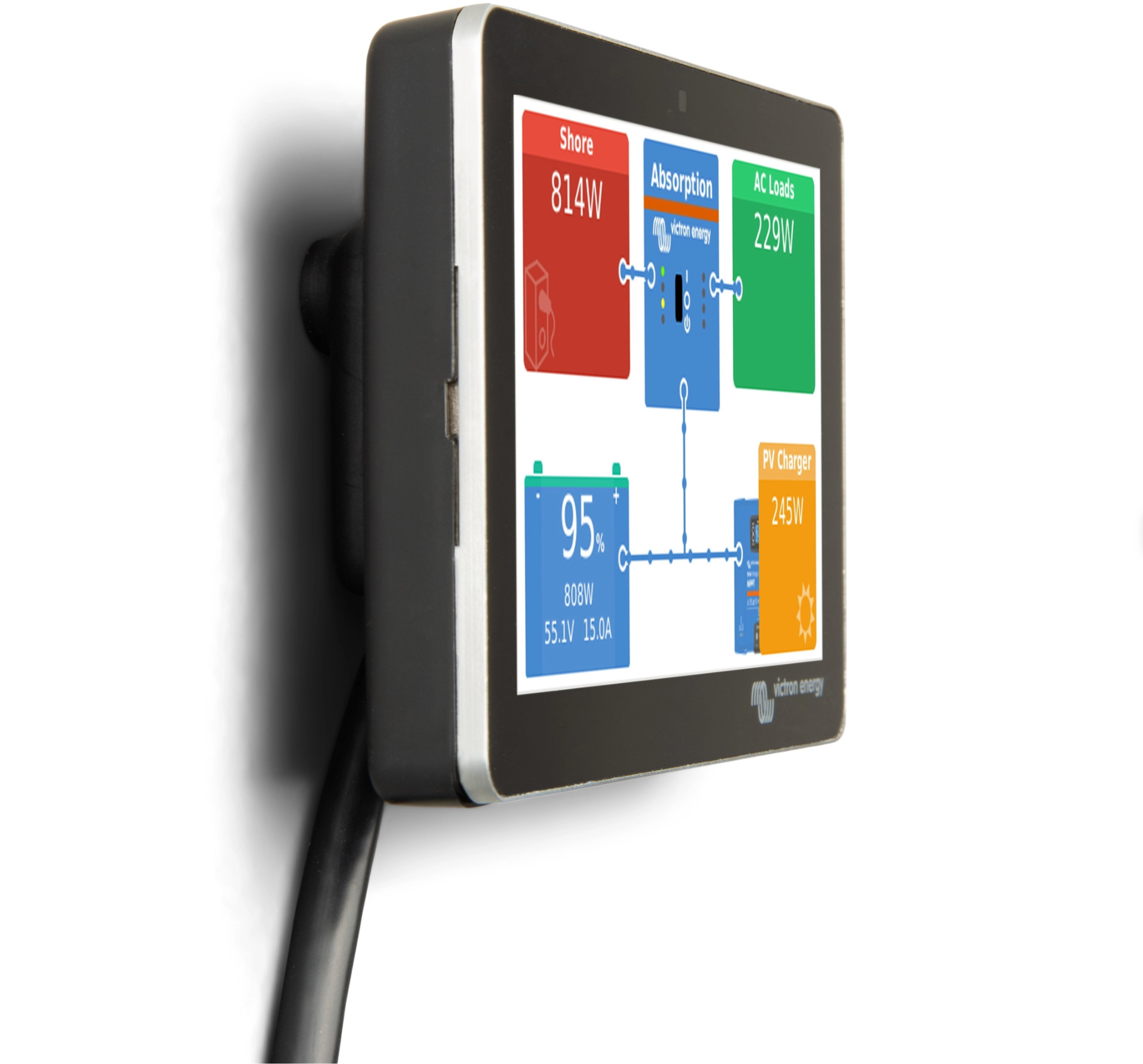 Victron GX Touch 50 – Wall Mount Bracket