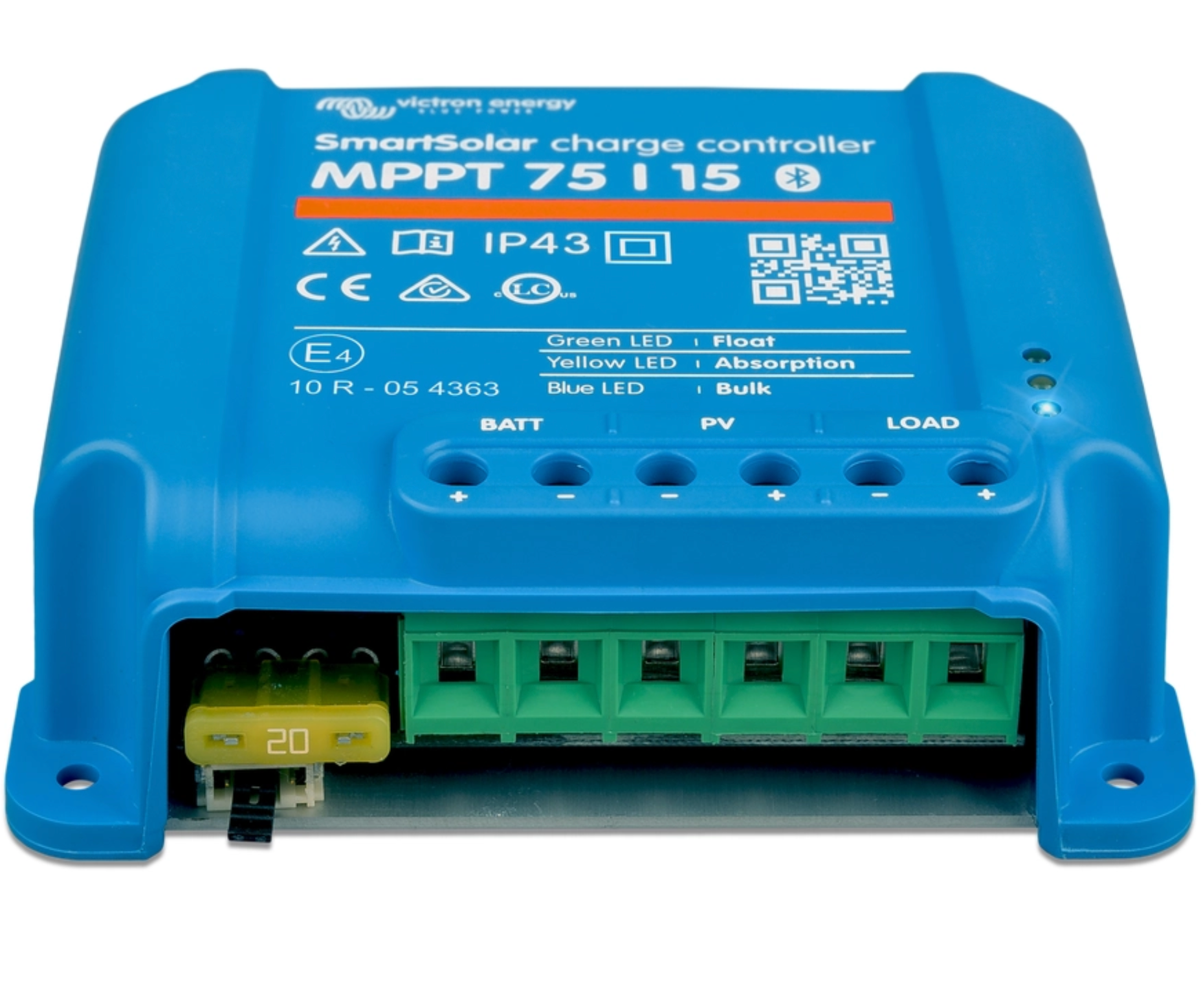 Victron SmartSolar MPPT 75/15 – Solar charge controller with Bluetooth 12/24 V, 15 A