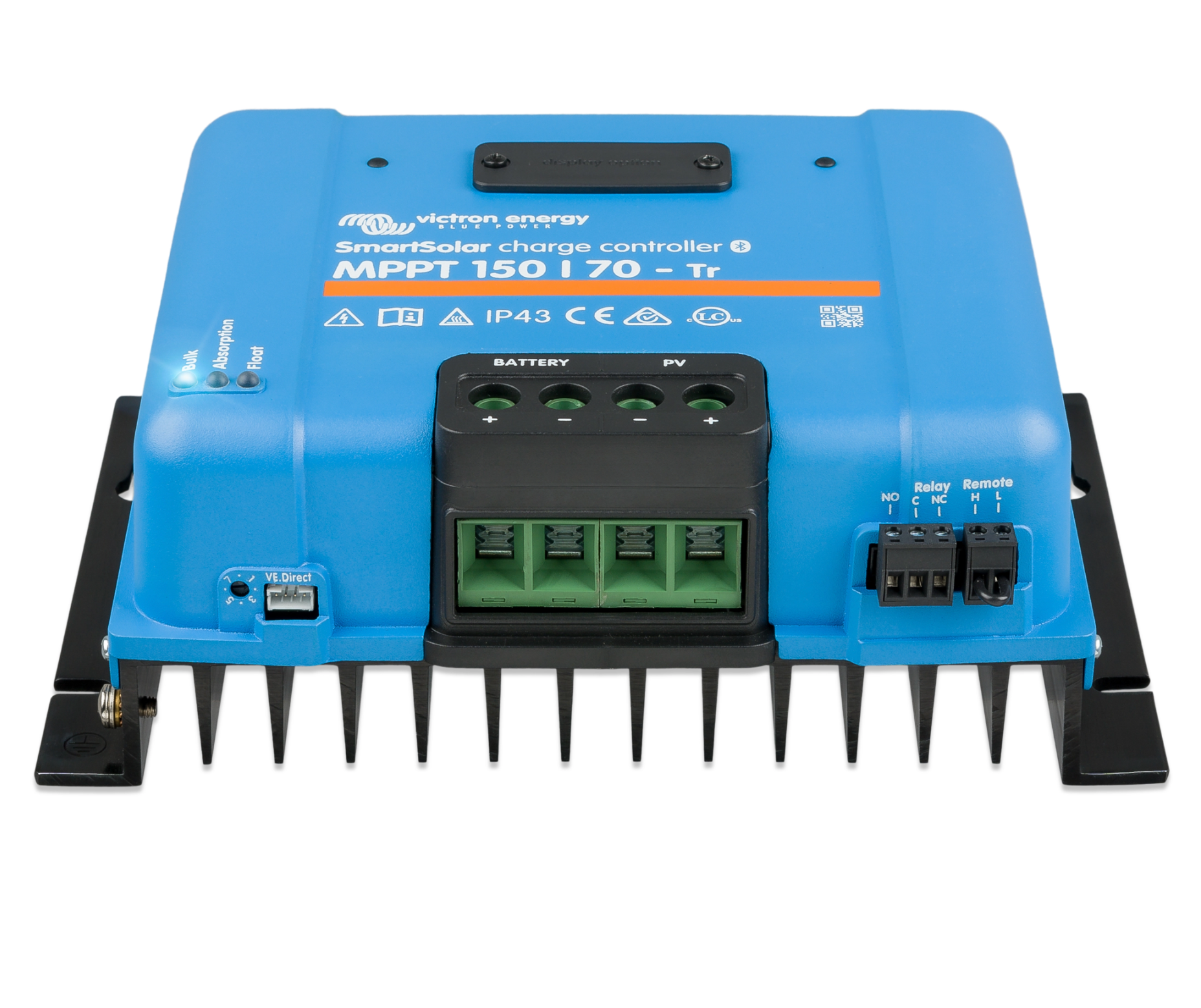 Victron SmartSolar MPPT 150/60-Tr – Solar charge controller with Bluetooth (12/24/48 V, 60 A)