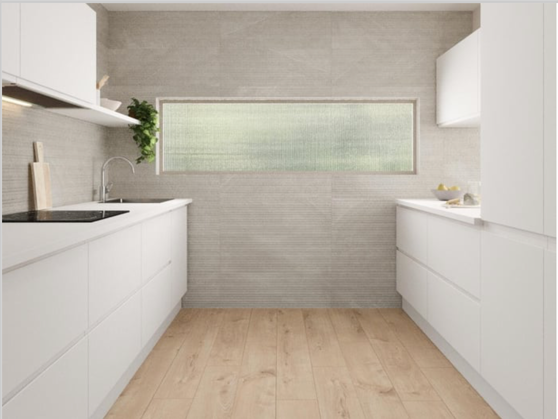 Formentera kitchen – White, PET Supermatt – 2.60 m kitchen length