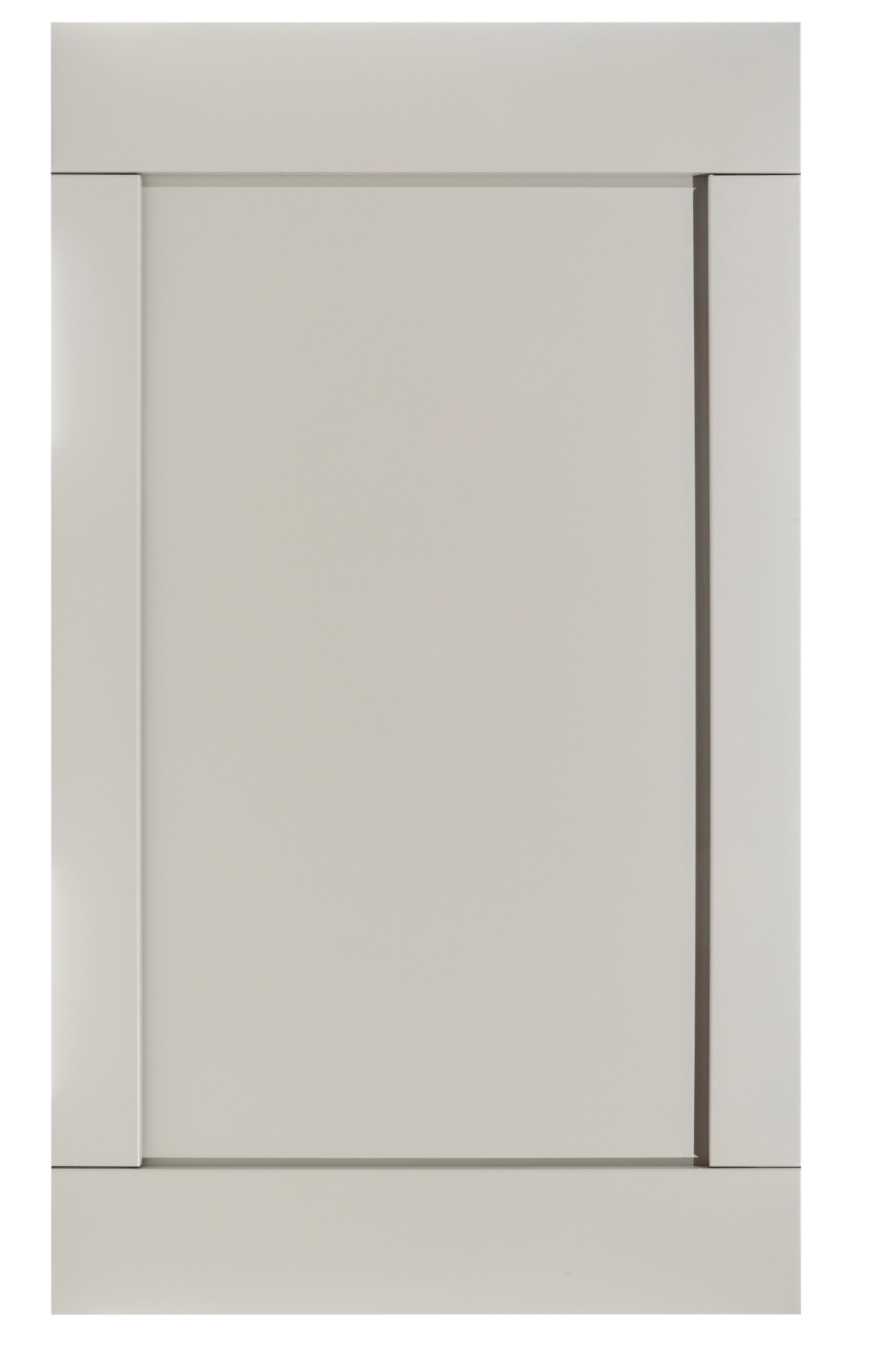 Madrid kitchen – Light gray, LAC Matt – 260 m kitchen length