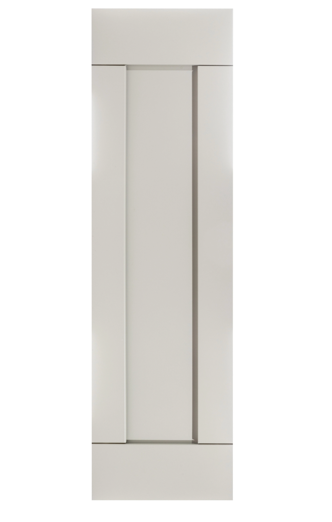 Madrid kitchen – Light gray, LAC Matt – 260 m kitchen length