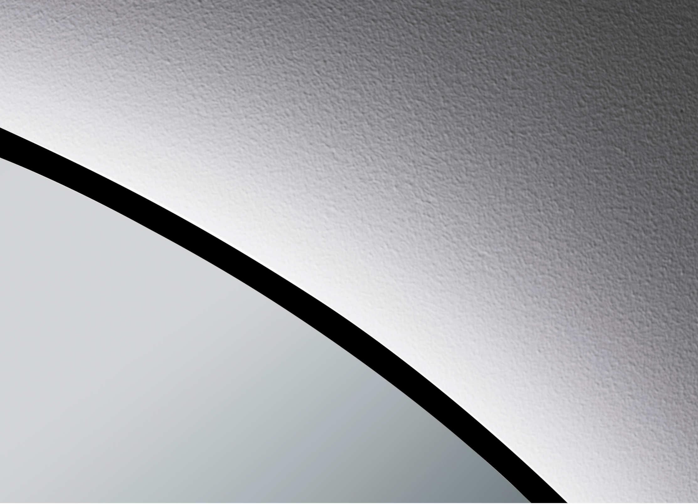 Round LED mirror Miami – Ø 80 cm – Black – Sensor touch