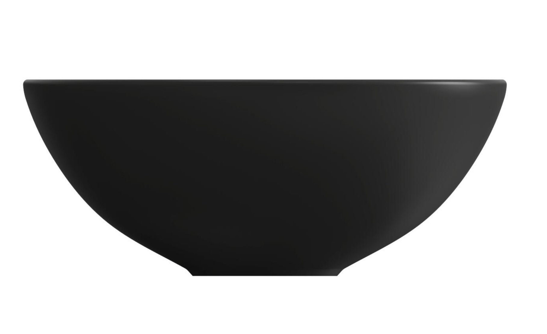 Bol countertop washbasin 36 cm – Matt black