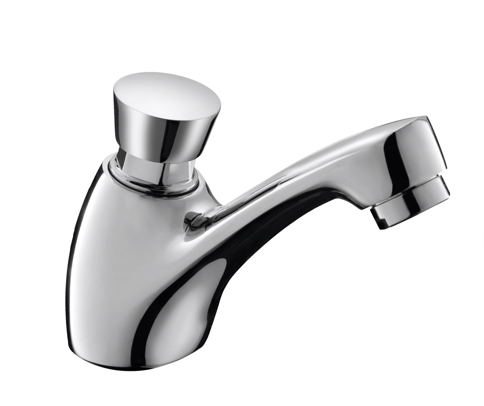 Timer-controlled single-lever basin mixer “Tukik” – chrome – brass & zamak