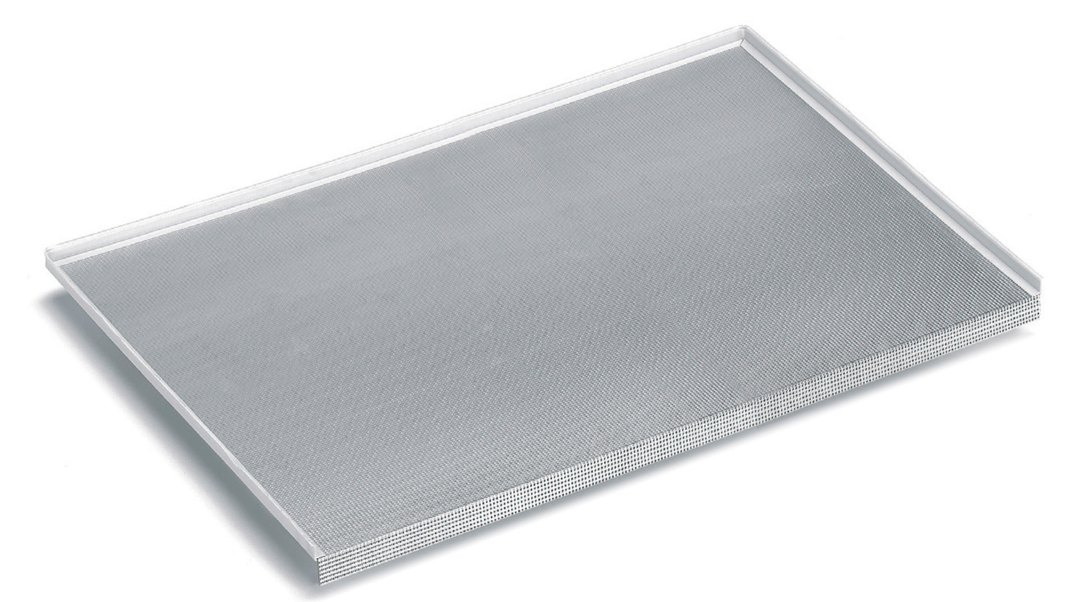 Aluminum protective plate for base cabinet under the sink – 90 cm – with rubber strip